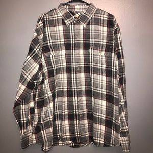 Timberland men’s long sleeve plaid flannel XXL